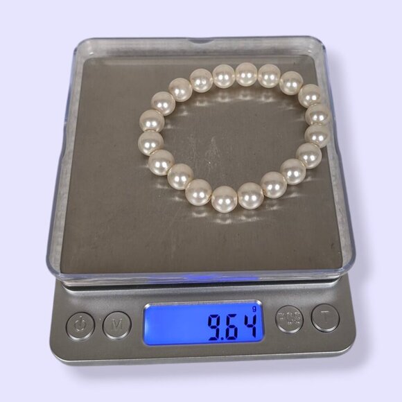 (2/$20) V. Faux Pearl Beaded Bracelet - Picture 4 of 4